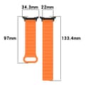 Pikkukuva 6 / 8: SKALO TPU-magneettiranneke Samsung Watch Ultra 47mm