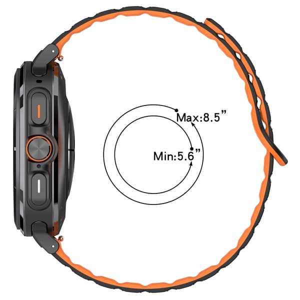 SKALO TPU-magneettiranneke Samsung Watch Ultra 47mm