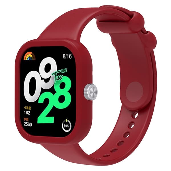 SKALO Silikonarmband med Skal Xiaomi Redmi Watch 4