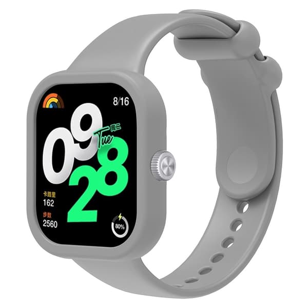 SKALO Silikonarmband med Skal Xiaomi Redmi Watch 4
