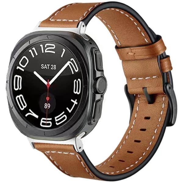 SKALO Nahkaranneke Samsung Watch Ultra 47mm
