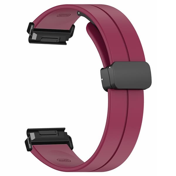 SKALO Silikoniranneke metallisolki Garmin Fenix 8 51mm
