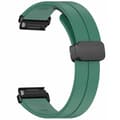 Pikkukuva 3 / 4: SKALO Silikoniranneke metallisolki Garmin Fenix 8 51mm