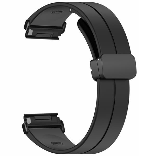 SKALO Silikoniranneke metallisolki Garmin Fenix 8 51mm