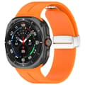 Miniatyrbild 2 av 9: SKALO Silikonarmband metallspänne Samsung Watch Ultra 47mm