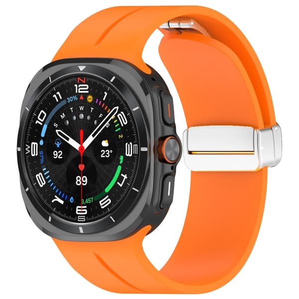 SKALO Silikonarmband metallspänne Samsung Watch Ultra 47mm