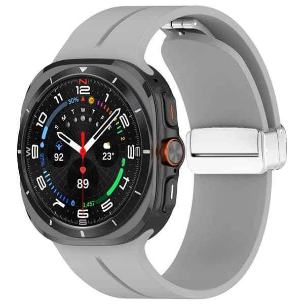 SKALO Silikonarmband metallspänne Samsung Watch Ultra 47mm