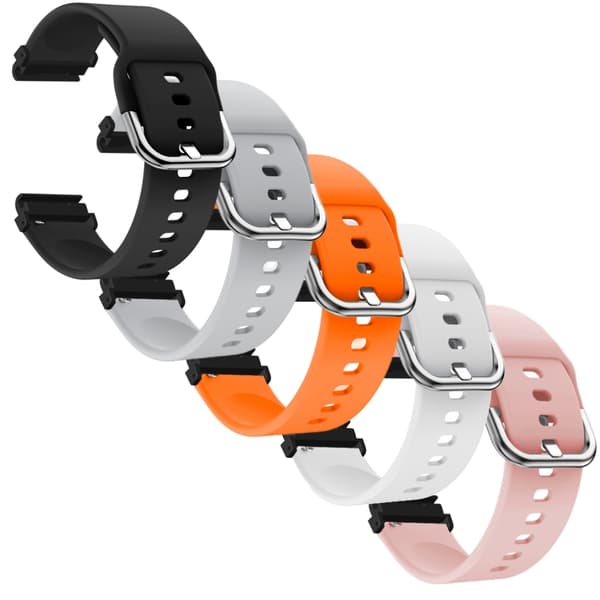 SKALO Garmin Fenix 8 43mm Silikonearmbånd Formtilpasset