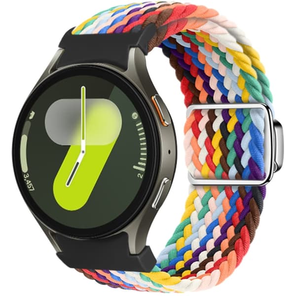 SKALO Flettet Tygarmbånd Samsung Watch 7 40mm/44mm