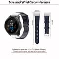 Miniatyrbillede 6 af 7: KALEBOL Læderarmbånd Garmin Fenix 8 51mm