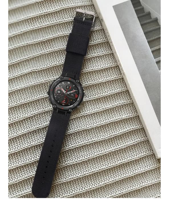 INF Amazfit T-Rex Pro Nylon Canvas -kellohihna