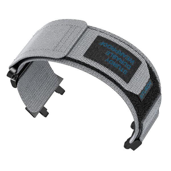 INF Vevd nylonklokkerem for Amazfit T-Rex 3 - Grå