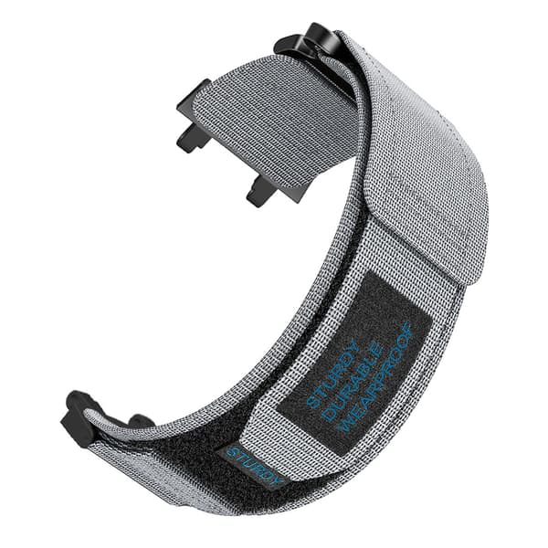 INF Vevd nylonklokkerem for Amazfit T-Rex 3 - Grå