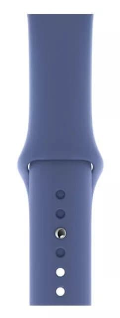 Ægte Apple Watch rem sportsrem silikone 44mm til iwatch blå