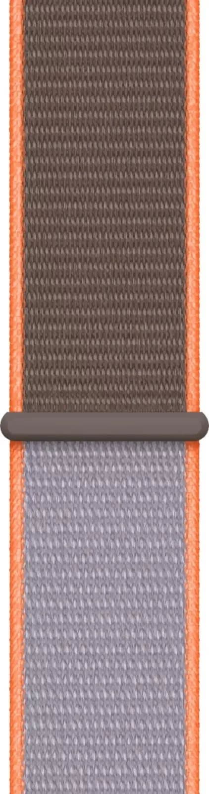 Äkta Apple klockarmband Sport Loop Nylon Silikon 44MM för iWatch Vitamin C