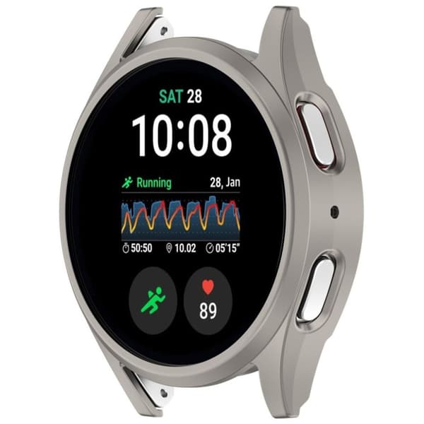 Samsung Galaxy Watch 7 44mm Skal - Titanium