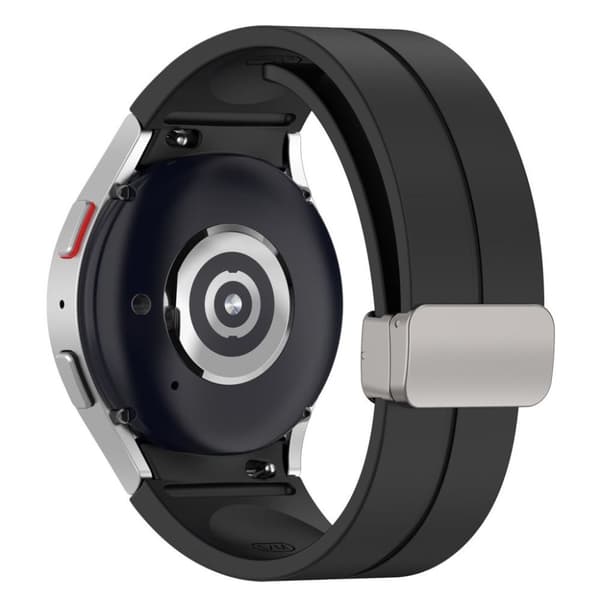 Samsung Galaxy Watch7 40mm Armband i Silikon - Svart
