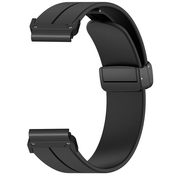 SKALO Silikoniranneke metallisolki Garmin Fenix 7X/7X Pro 51mm