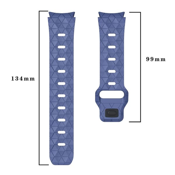 SKALO Kuusikulmainen Silikoniranneke Samsung Watch 6 40mm/44mm