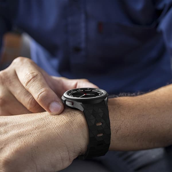 SKALO Kuusikulmainen Silikoniranneke Samsung Watch 6 40mm/44mm