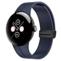 Pikkukuva 2 / 5: SKALO Silikoniranneke metallisolki Google Pixel Watch / Pixel Watch 2