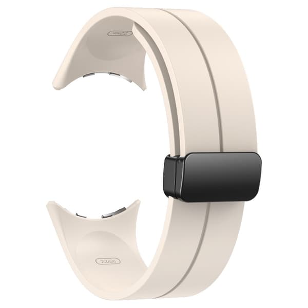 SKALO Silikoniranneke metallisolki Google Pixel Watch / Pixel Watch 2
