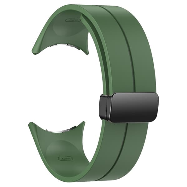 SKALO Silikoniranneke metallisolki Google Pixel Watch / Pixel Watch 2
