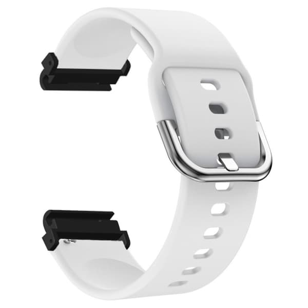 SKALO Silikonarmband Garmin Fenix 7S/7S Pro 42mm Vit