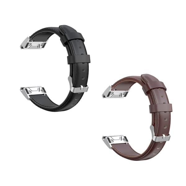 KALEBOL Läderarmband Garmin Fenix 7X/7X Pro 51mm