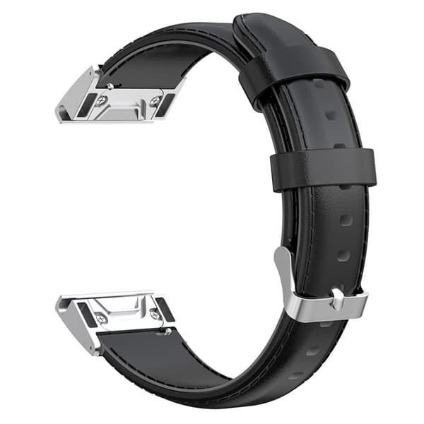 KALEBOL Läderarmband Garmin Fenix 7X/7X Pro 51mm