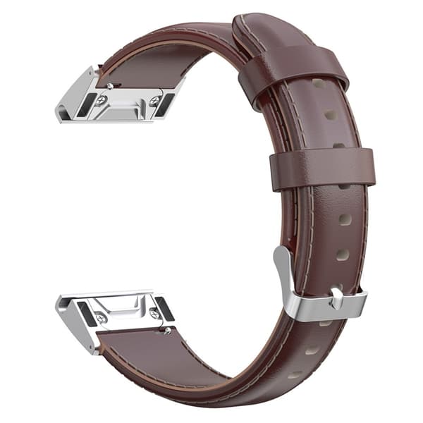 KALEBOL Läderarmband Garmin Fenix 7X/7X Pro 51mm