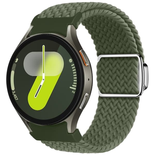 SKALO Flätat Tygarmband Samsung Watch 6 Classic 43mm/47mm