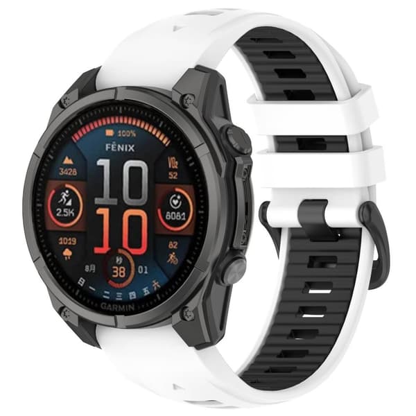 INF Silikon klokkerem til Garmin Fenix 8/Enduro 3/Fenix E