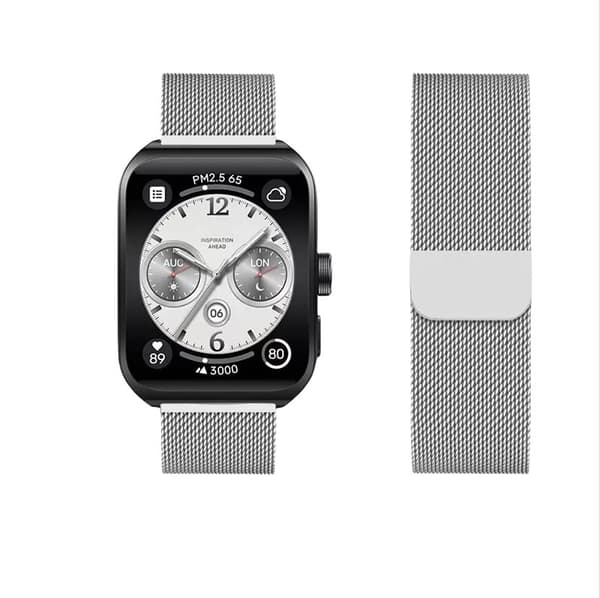 INF Milanese klokkerem for Oppo Watch 4 Pro/X - 22 mm, sølv