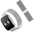 Miniatyrbilde 5 av 6: INF Milanese klokkerem for Oppo Watch 4 Pro/X - 22 mm, sølv