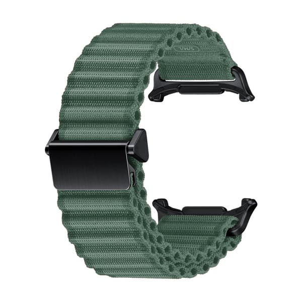 INF Militærgrønn klokkerem i nylon til Samsung Galaxy Watch