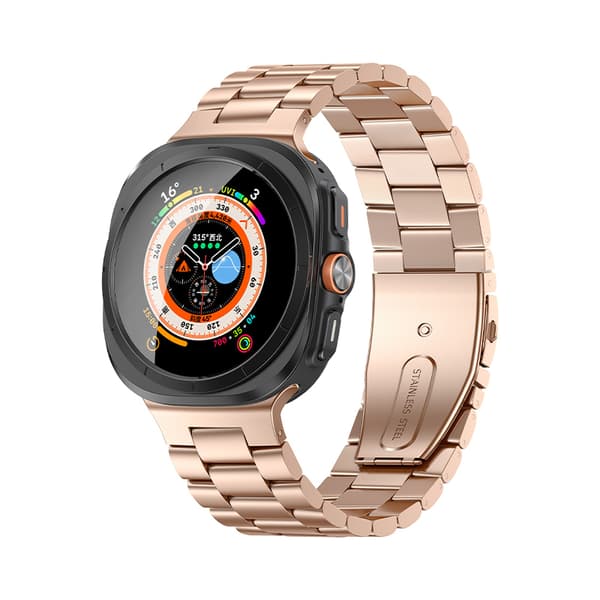 INF Klockarmband i rostfritt stål för Samsung Galaxy Watch Ultra - GD1020001