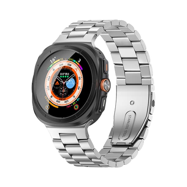INF Klockarmband i rostfritt stål för Samsung Galaxy Watch Ultra - GD1020001