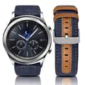 Miniatyrbilde 1 av 8: INF Klokkerem i ekte skinn til Samsung Galaxy Watch 3 40mm 42mm
