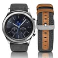 Miniatyrbilde 1 av 8: INF Klokkerem i ekte skinn til Samsung Galaxy Watch 3 40mm 42mm