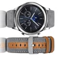 Miniatyrbild 1 av 4: INF Klockarmband i äkta läder för Samsung Galaxy Watch 3 40mm 42mm