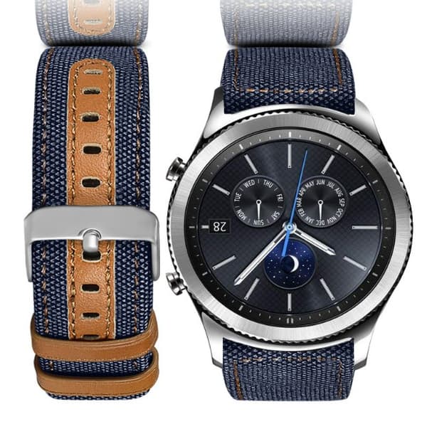 INF Klokkerem i ekte skinn for Samsung Galaxy Watch 3/22/46MM