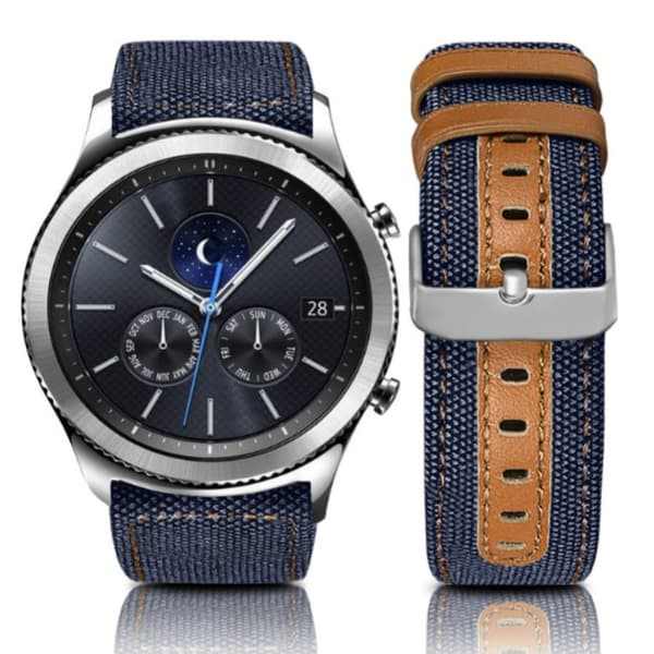 INF Klokkerem i ekte skinn for Samsung Galaxy Watch 3/22/46MM