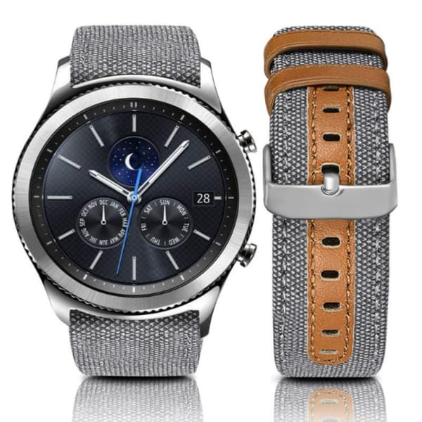 INF Klokkerem i ekte skinn for Samsung Galaxy Watch 3/22/46MM
