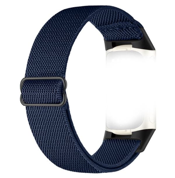 INF Nylon flettet klokkerem for Fitbit Charge 5/6 Marineblå
