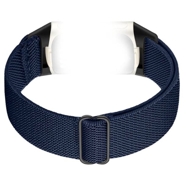 INF Nylon flettet klokkerem for Fitbit Charge 5/6 Marineblå