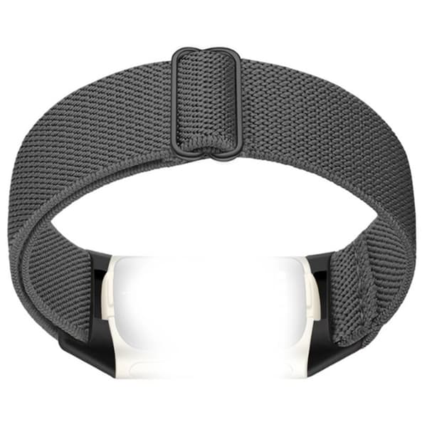 INF Nylon flettet urrem til Fitbit Charge 5/6 Mørkegrå