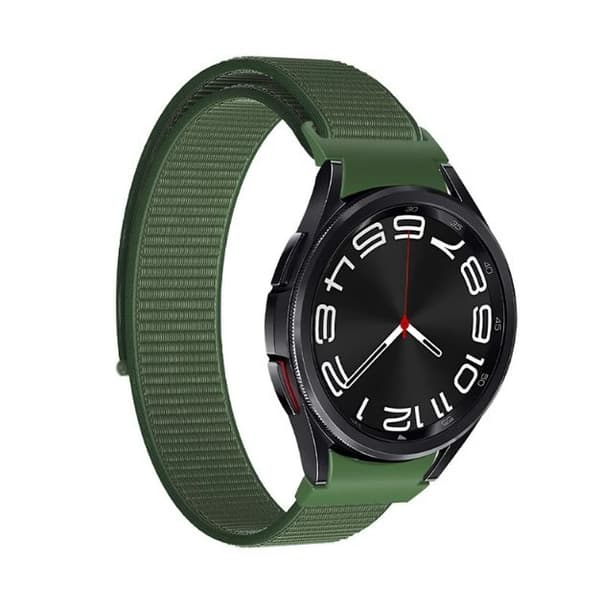 INF Tyylikäs Nailonranneke Samsung Galaxy Watch 4/5/6 -kellolle Ruohon väri