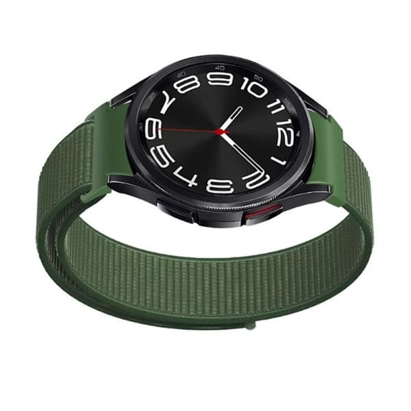INF Tyylikäs Nailonranneke Samsung Galaxy Watch 4/5/6 -kellolle Ruohon väri