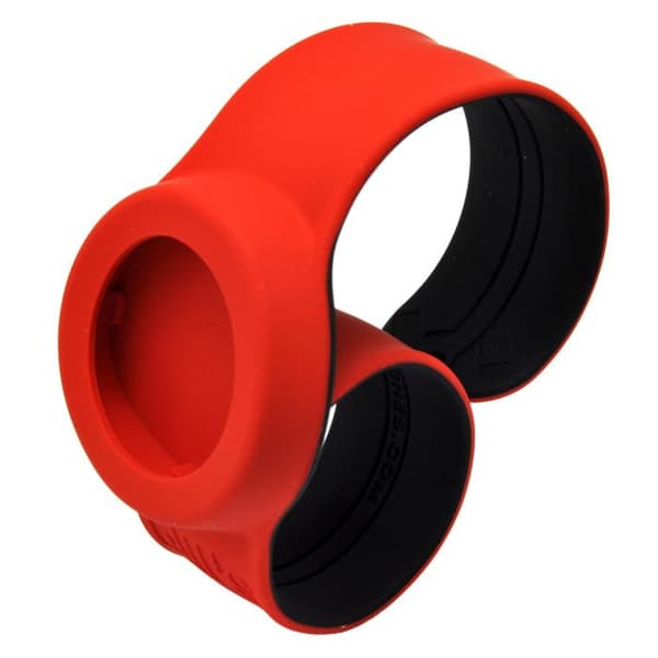 Armbandsur - Bill's Watch - B! Uni Röd - Högkvalitativ silikon - Unisex - Antiallergisk